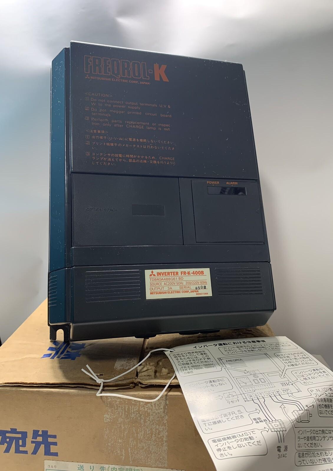 Inverter Freqrol FR-K400B***NEW**