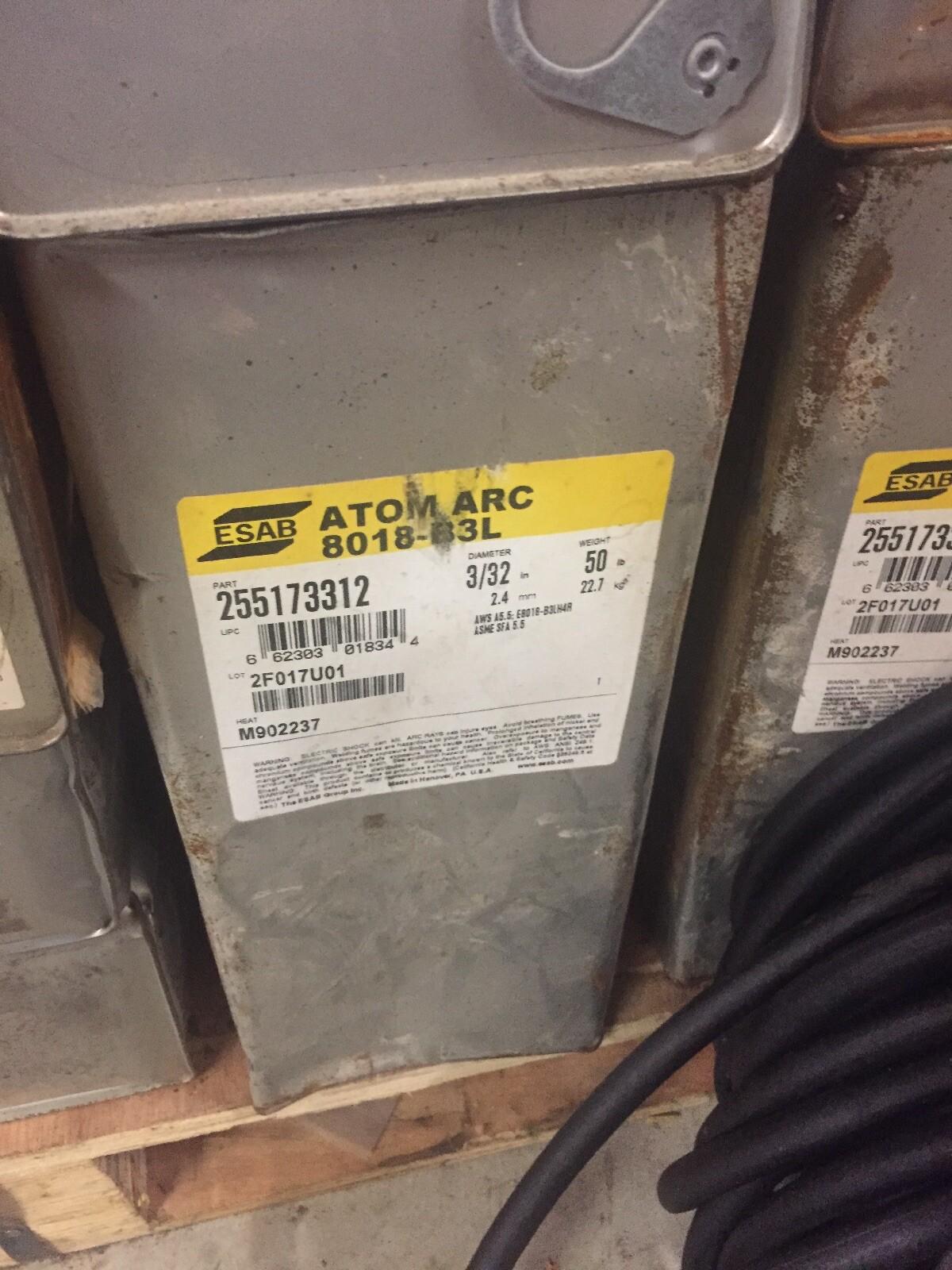 ESAB® AtomArc® 8018-B3L 3/32" x 14" Stick Electrodes x 50# Carton