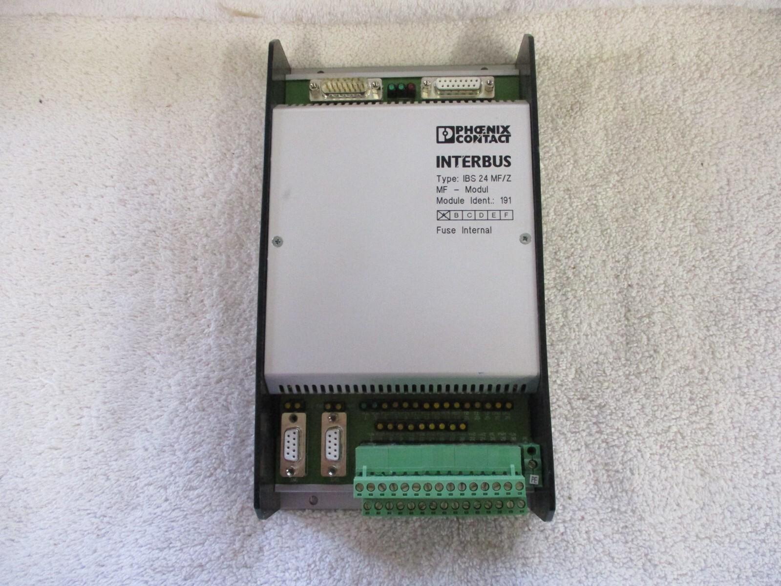 InterBus Output Module IBS 24 MF/Z IBS24MF/Z