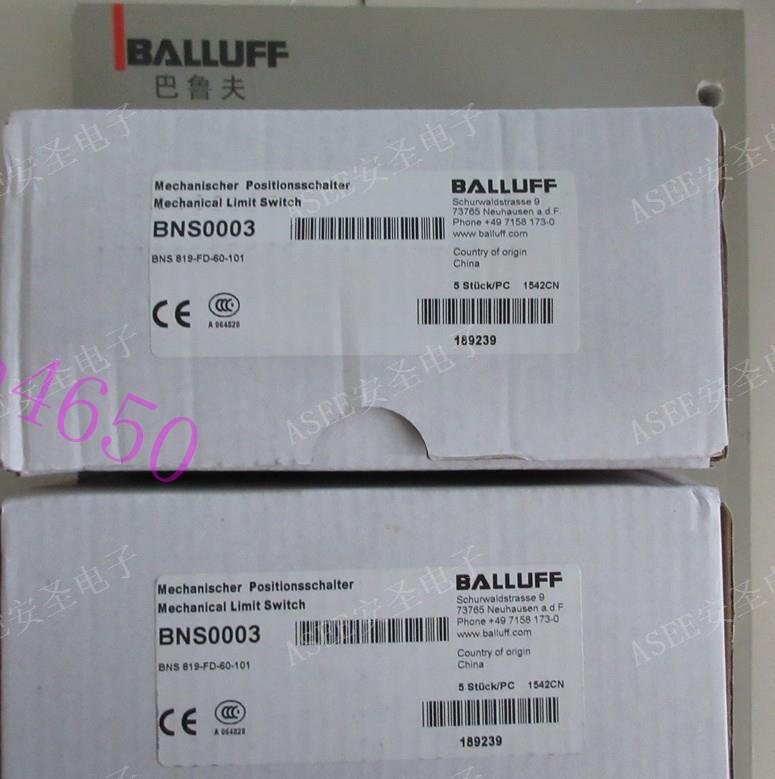 Mechanical single position limit switches BNS 819-FD-60-101-FD