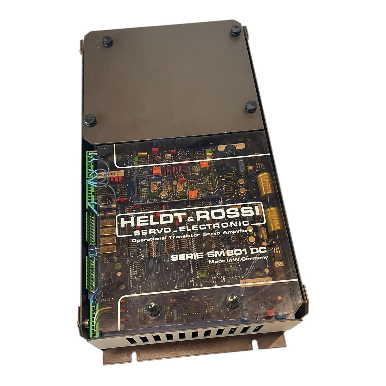 Heldt&Rossi SM801DC Électronique Pour Usage Industriel Servo Électronique