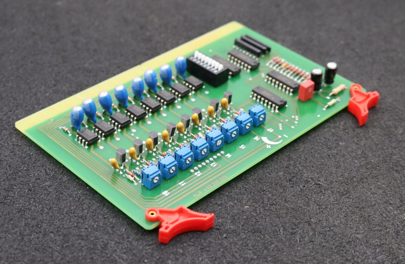 Promodul-K slot card MDZ 223/1/2/3/4/5/6/7/8 KLL 4.02.200.223/C