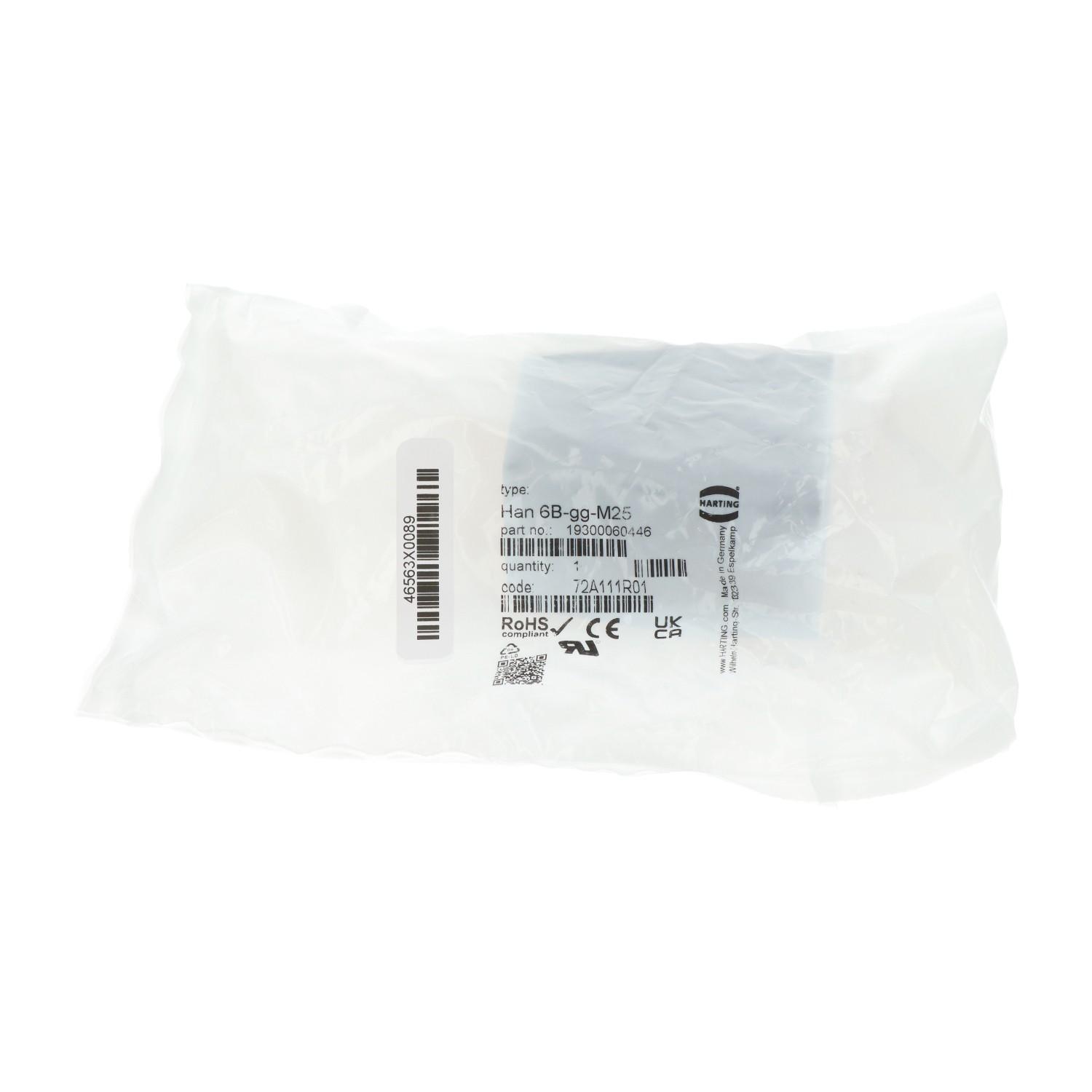 Hood, Size: 6 B, High construction, Single locking lever, Top entry, 1x M25