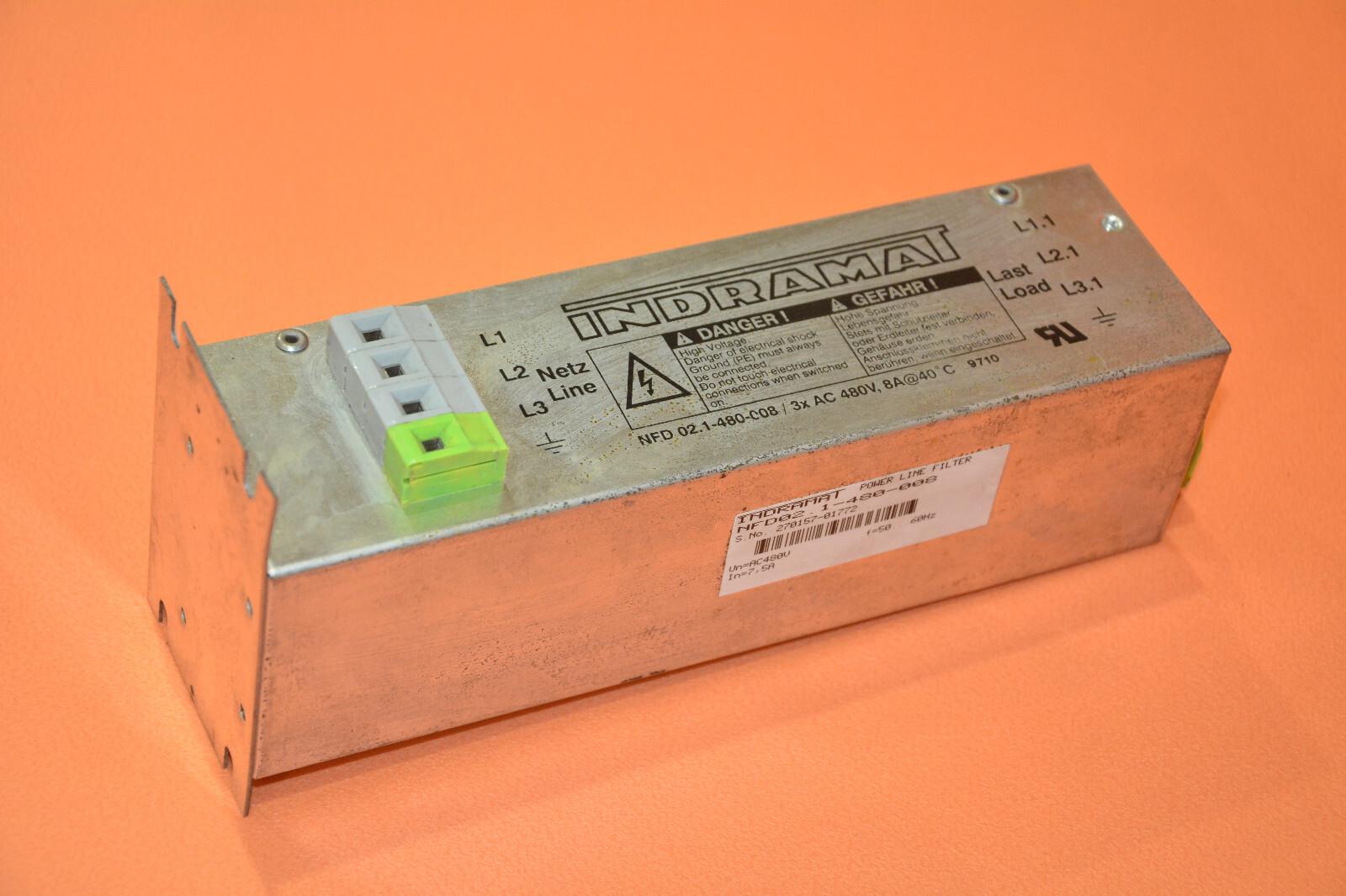 Filtre de ligne électrique NFD02.1-480-008