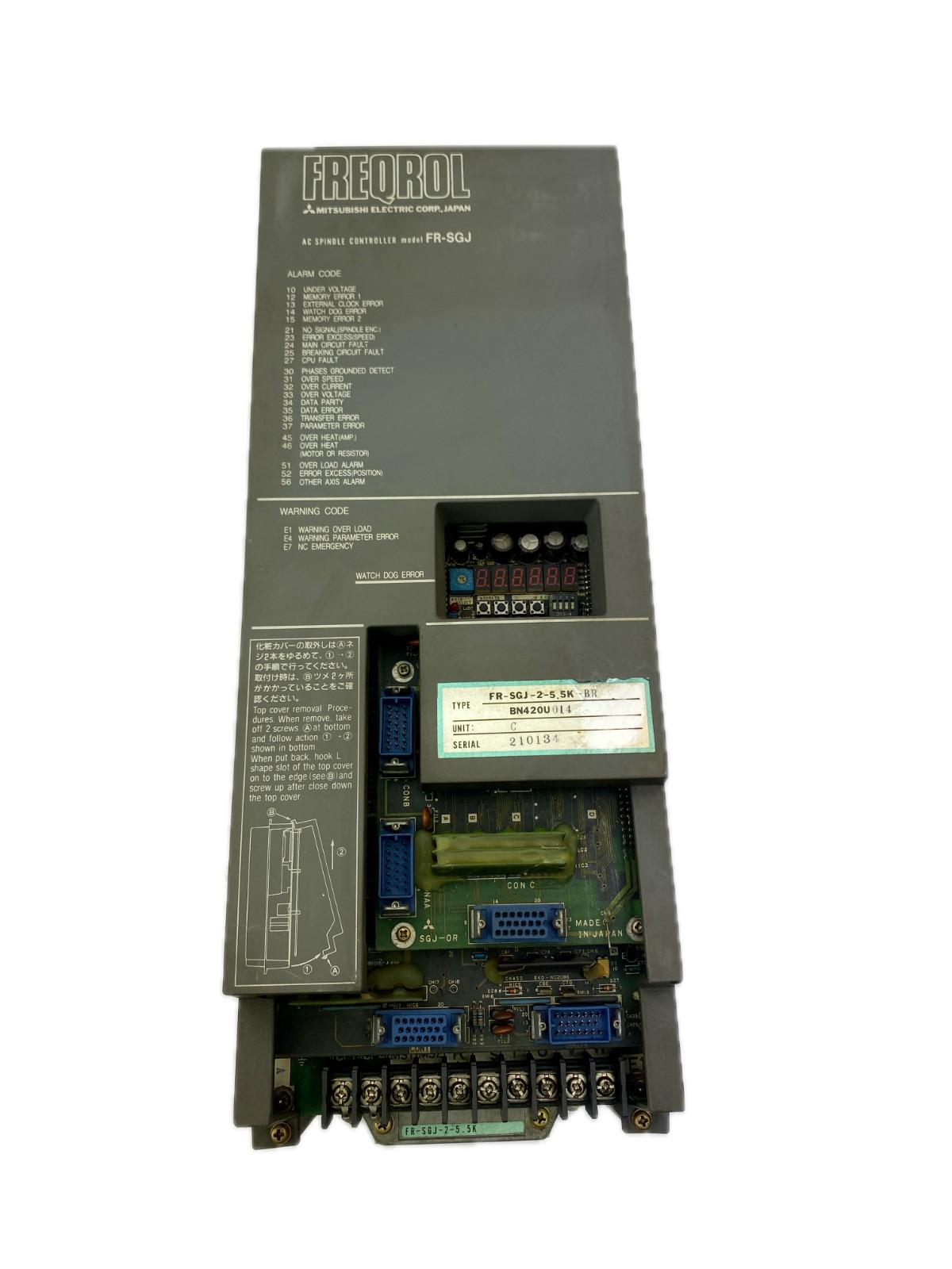 FR-SGJ-2-5.5K BR BN420U014 Contrôleur De Fréquence