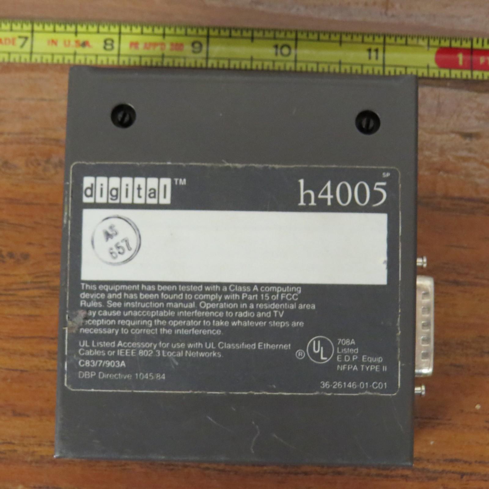 Equipment DEC h4005 70-22781-03 A1
