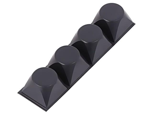 3M™ Bumpon™ Protective Products SJ5514 Black, 1000/Case