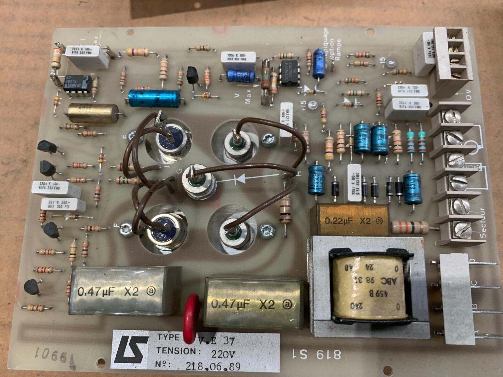 LS Card variator VE 37