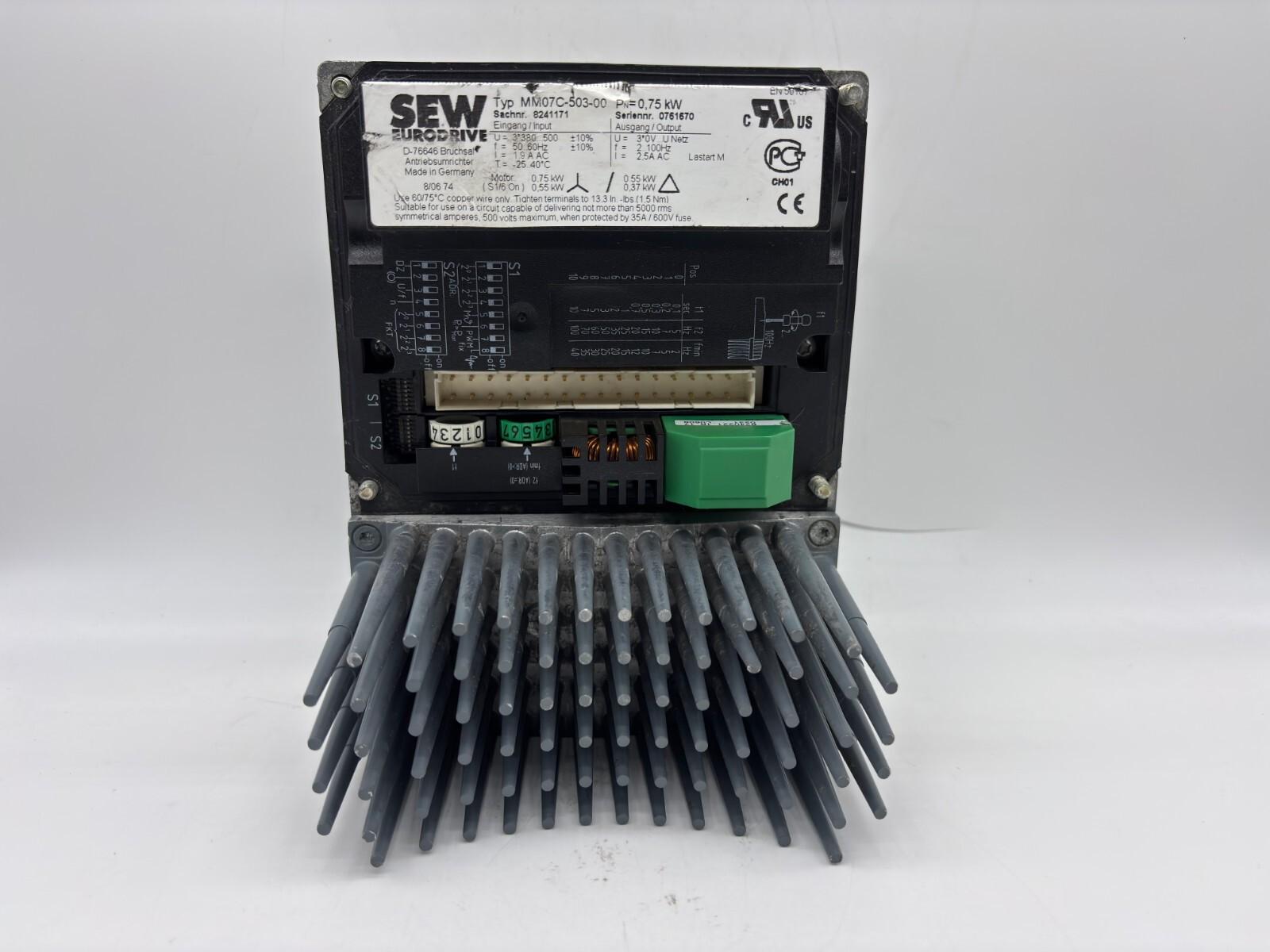 MM07C-503-00 MOVIMOT CONTROL HEAD FREQUENCY INVERTER