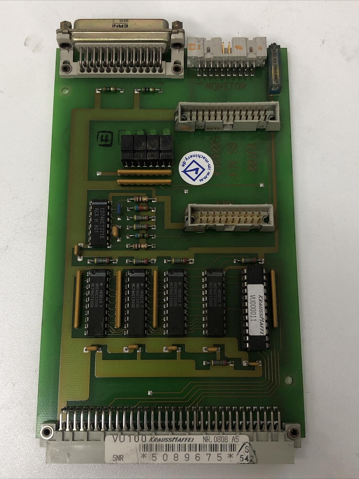 krauss maffei VU100