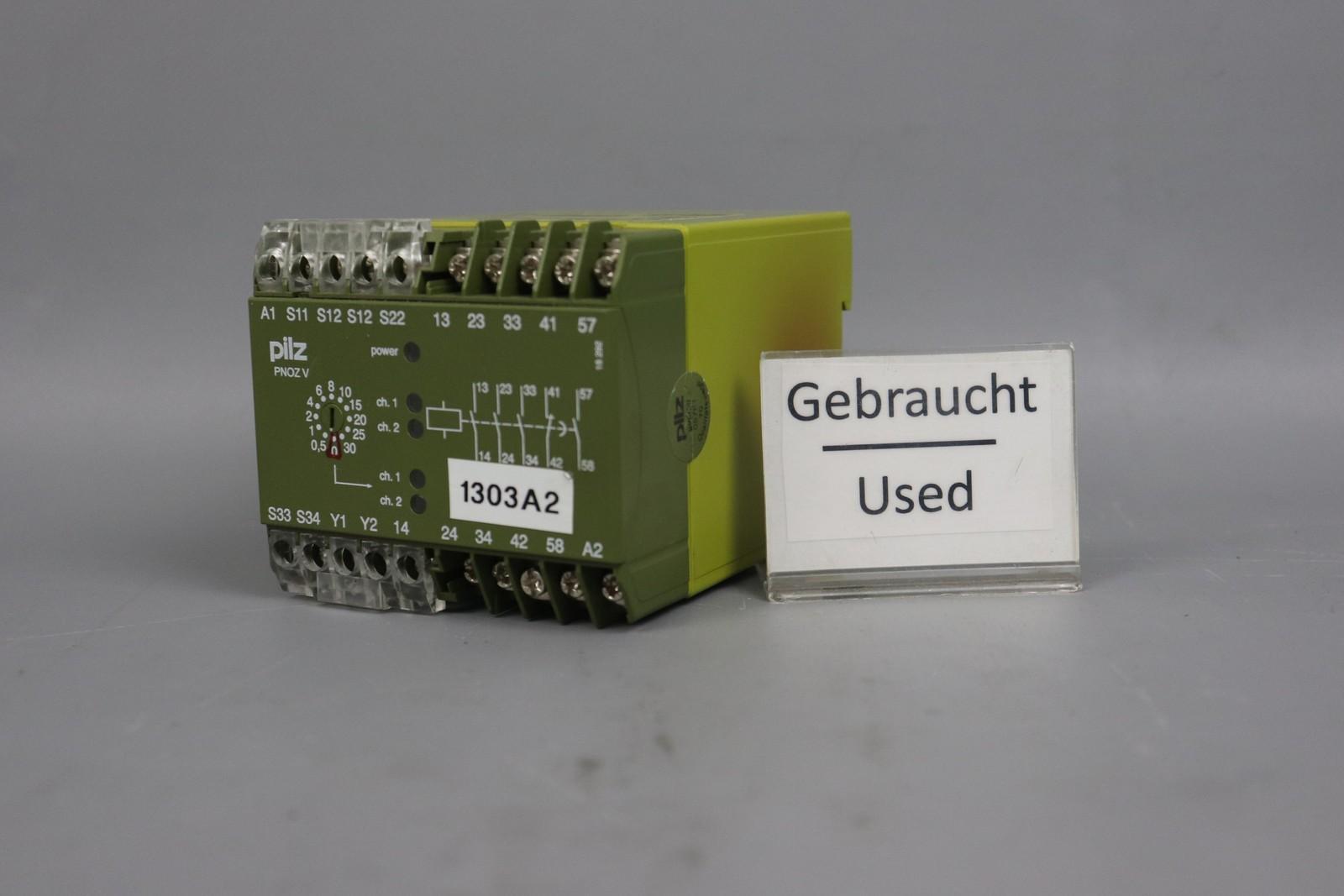Pnoz 30 Relais de Sécurité 474790 24VDC 5,0W Usé