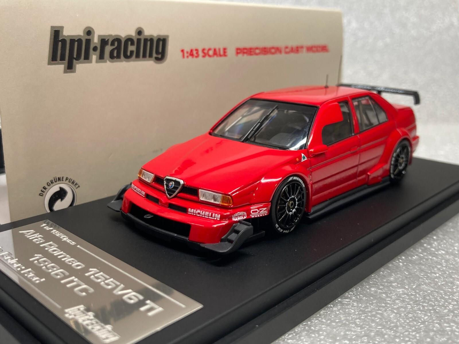 HPI Racing 1/43 8026 Romeo 155 V6 TI ITC Red Romu Special