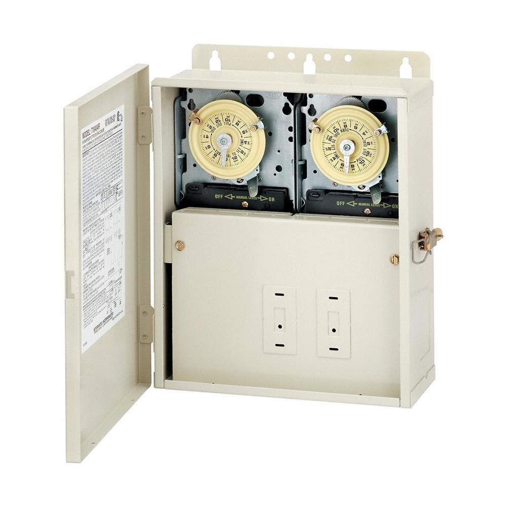 Control Panel with Two T104M Mechanisms