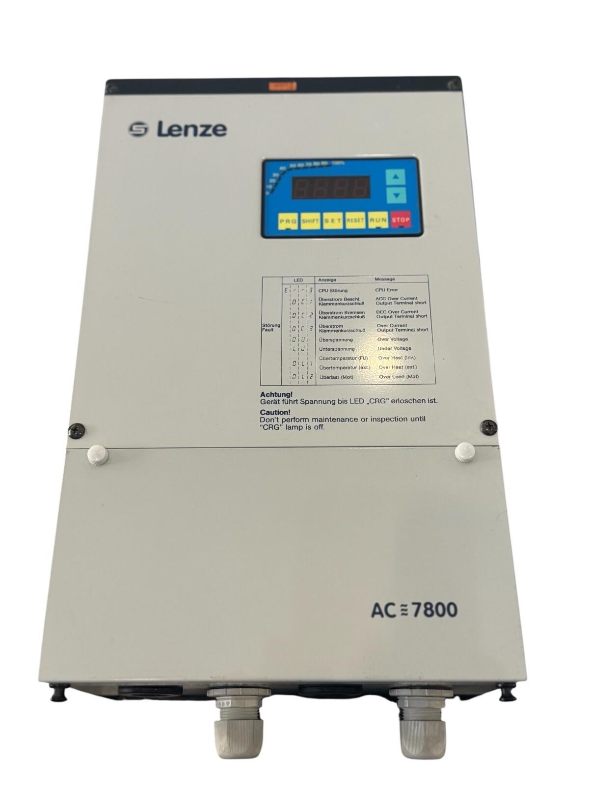 AC7800 Variable Frequency Drive Type. 7813.2S-0 3A2957 3x 0-380V