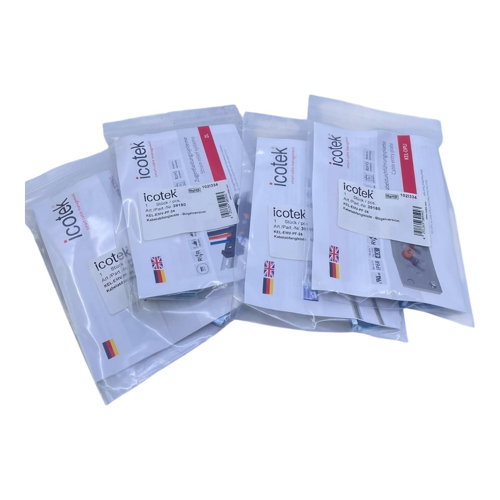 Kabelabfangsleiste Emv-Bügelversion KEL-EMV-PF-24 39180 Ve 4stk