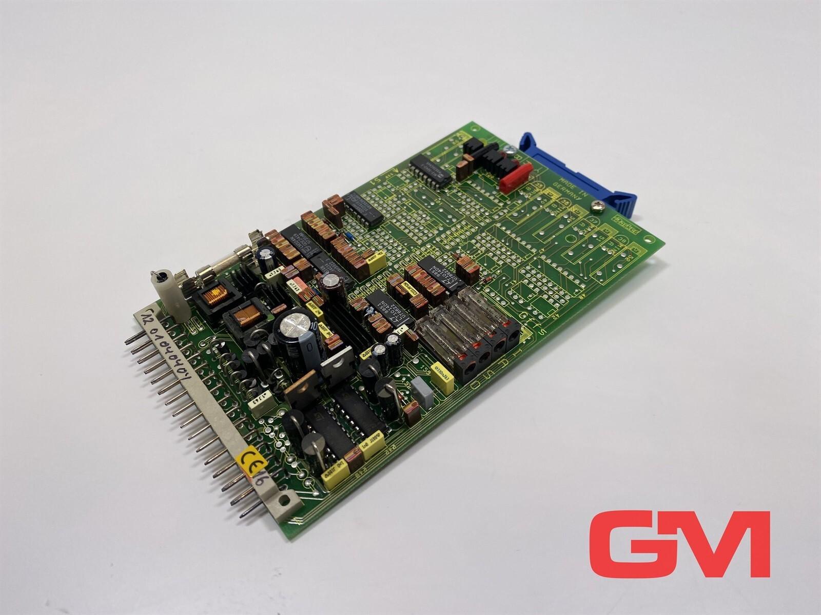 Carte Amplificatrice Pour Vannes Proportionnelles EW16-104-10
