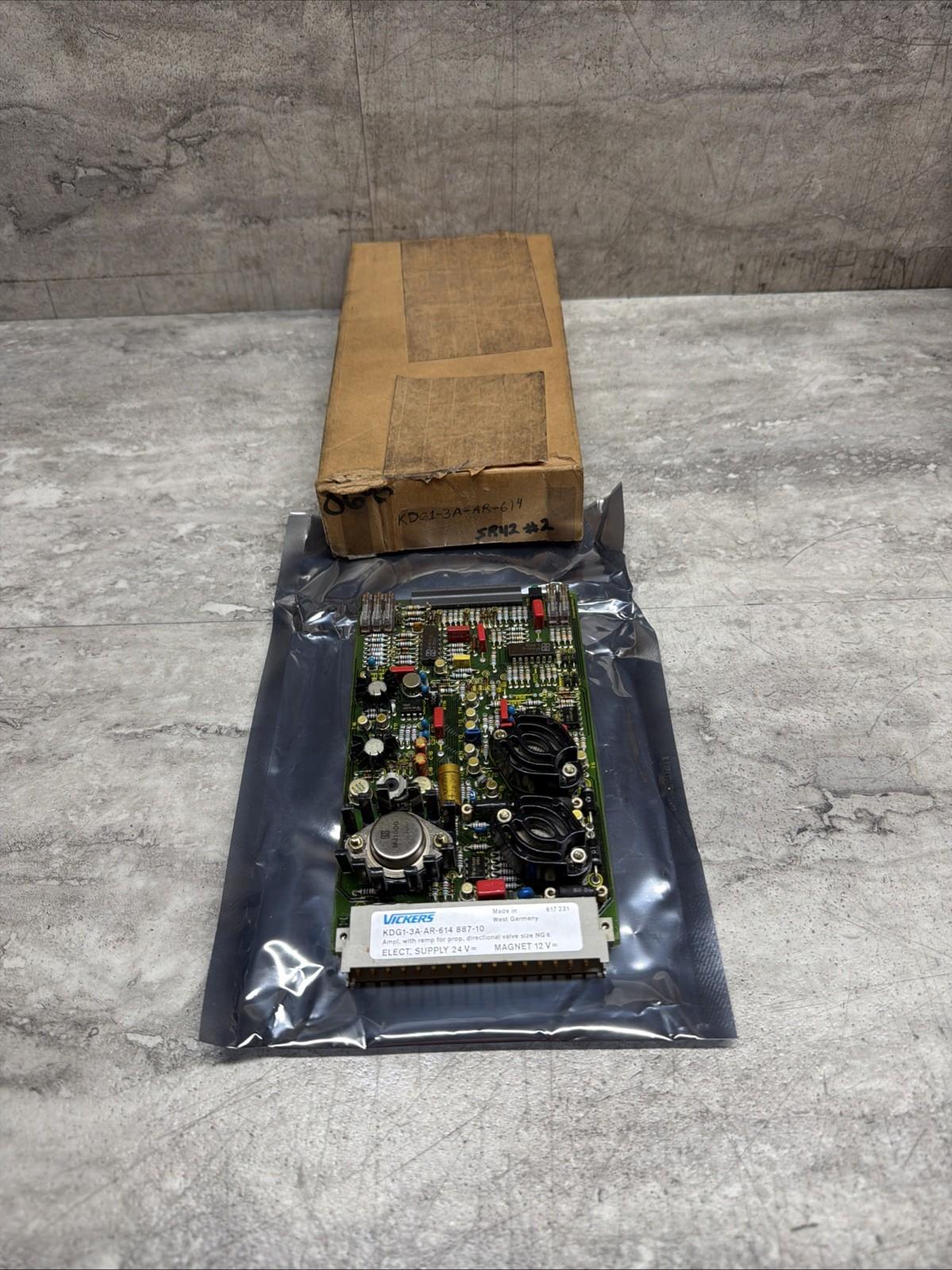 KDG1-3A-AR-614 887-10 Amplifier Card For Proportional Valve, 24V, READ