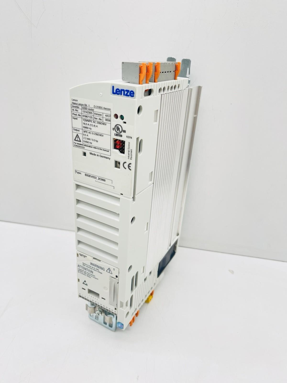 E82EV222_2C000 Frequency Drive 8200 Vector 13142305 Version 4A37