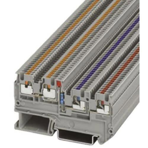 PTIO 1,5/S/3-LED 24 RD - Sensor/actuator terminal block