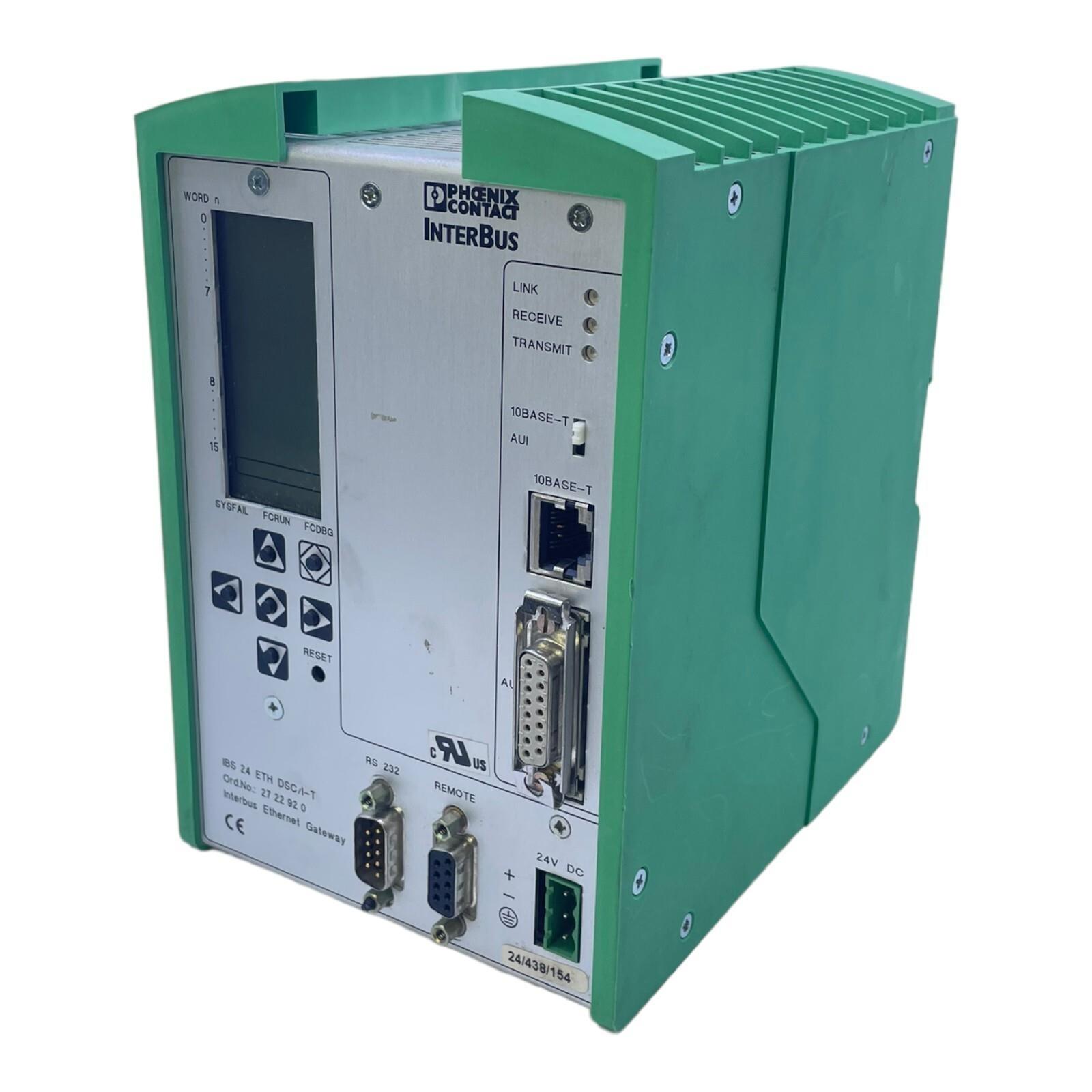 IBS24ETHDSC/I-T Interface Converter 2722920 5V DC 1.7A
