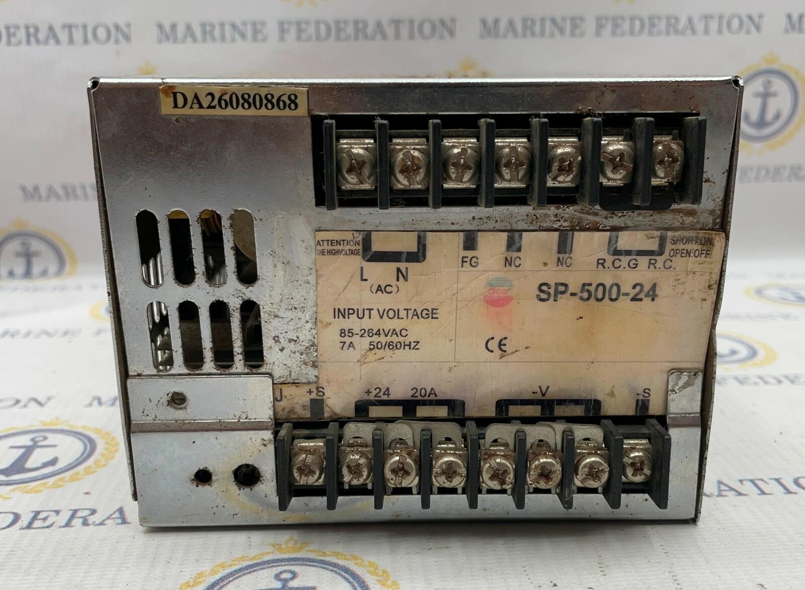SP-500-24 Ac-Dc Joint Alimentation Électrique 24 Sortie 88 264 MM