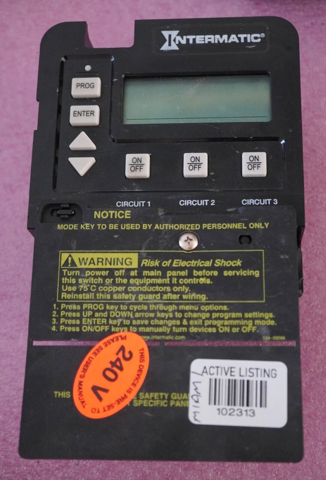 24-Hour Time Control, 3-Circuit, Mechanism Only
