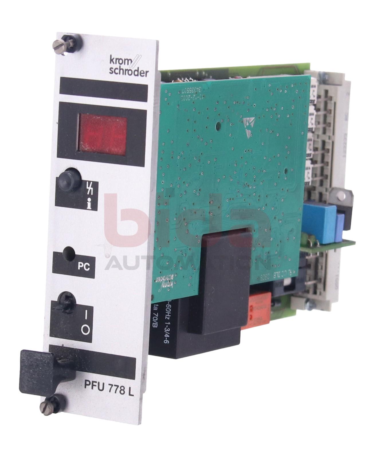 Kromschröder PFU 778L-5/1TS2 burner control units burner control units