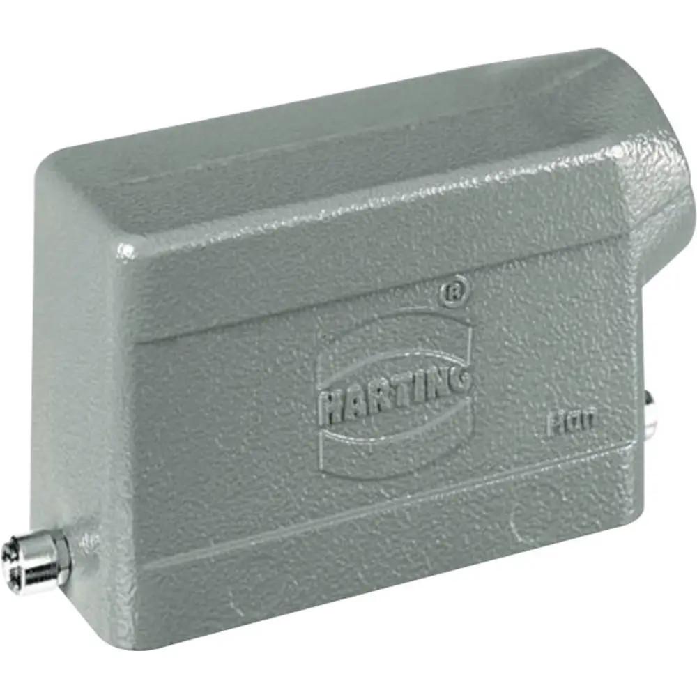 Hood, Size: 10 B, Low construction, Single locking lever, Side entry, 1x M20