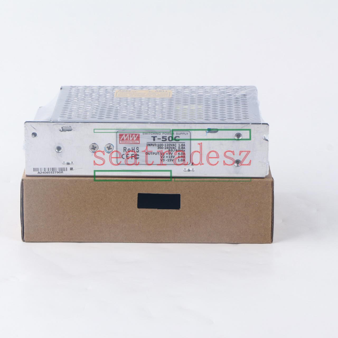 15V1A 15V1A 5V4A T-50C MEANWELL Output Switching Power Supply