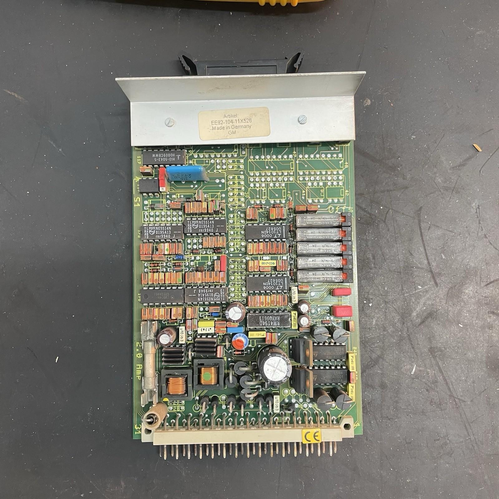 CARTE CONDUCTEUR EE92-104-11X526