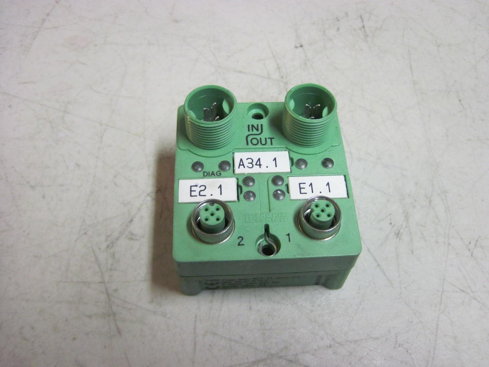 100% IBSL BOX 24 DI2/2 M12 InterBus No: 27 19 42