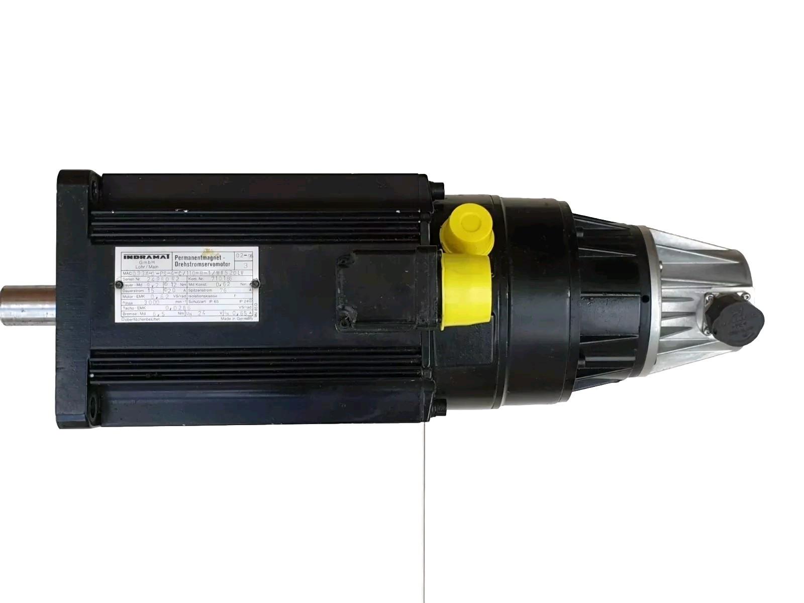 Moteur MAC 093A-0-PS-4-C/110-B-1 Servo Motor Rexroth MAC093A
