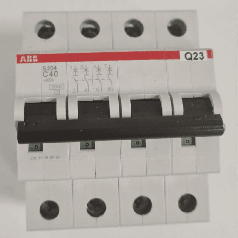 S204-C40 Miniature Circuit Breaker - 4P - C - 40 A