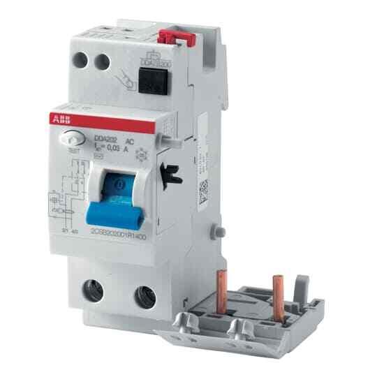 DDA202 AC-63/0.3 Residual Current Device Block