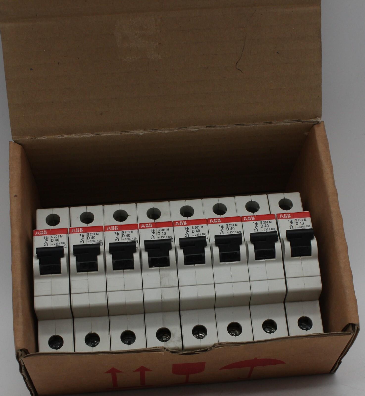 S201M-D40 Miniature Circuit Breaker - 1P - D - 40 A