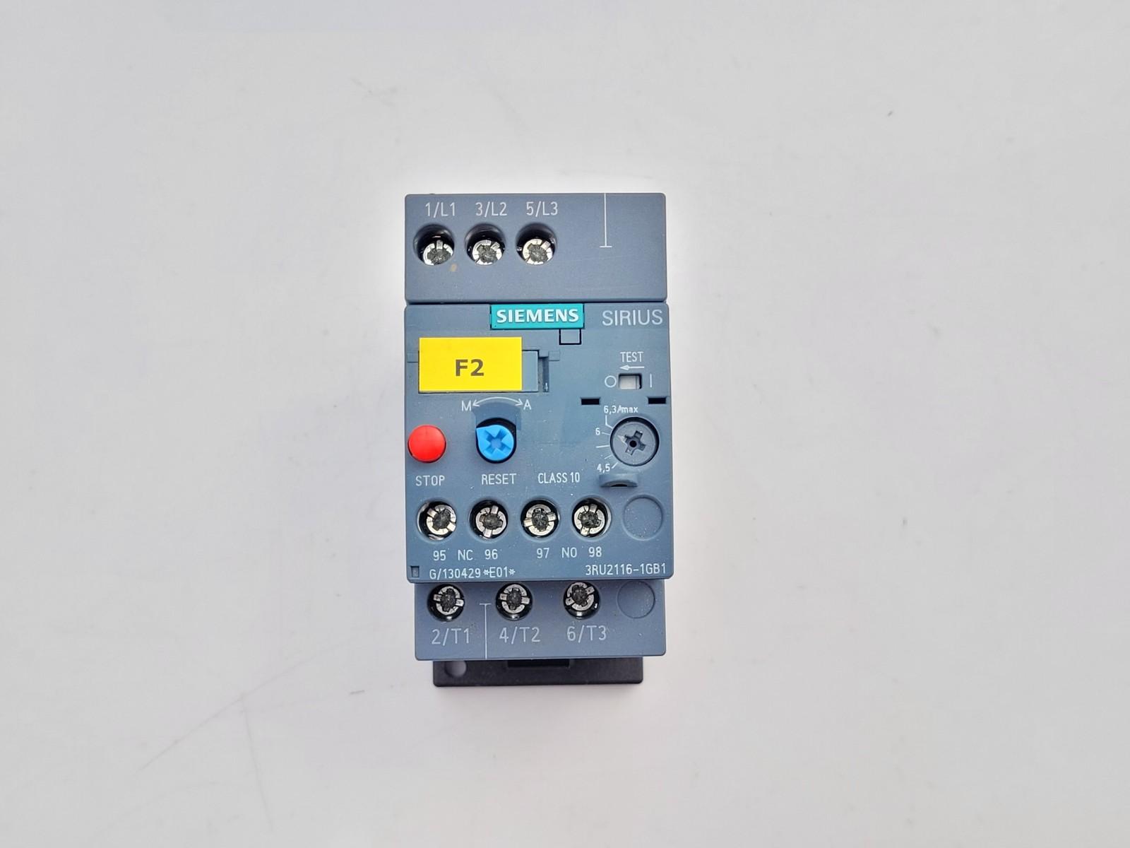 OVERLOAD RELAY CL10 S00 4.5-6.3A SCREW