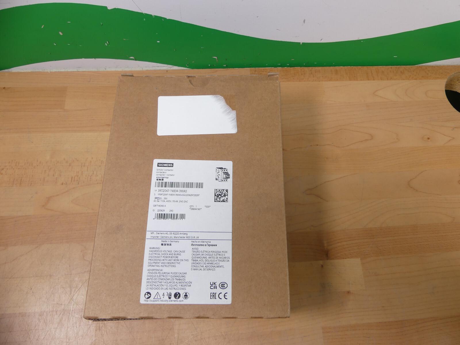 CONTACTOR.AC3:55KW.2NO+2NC.20-33VAC/DC