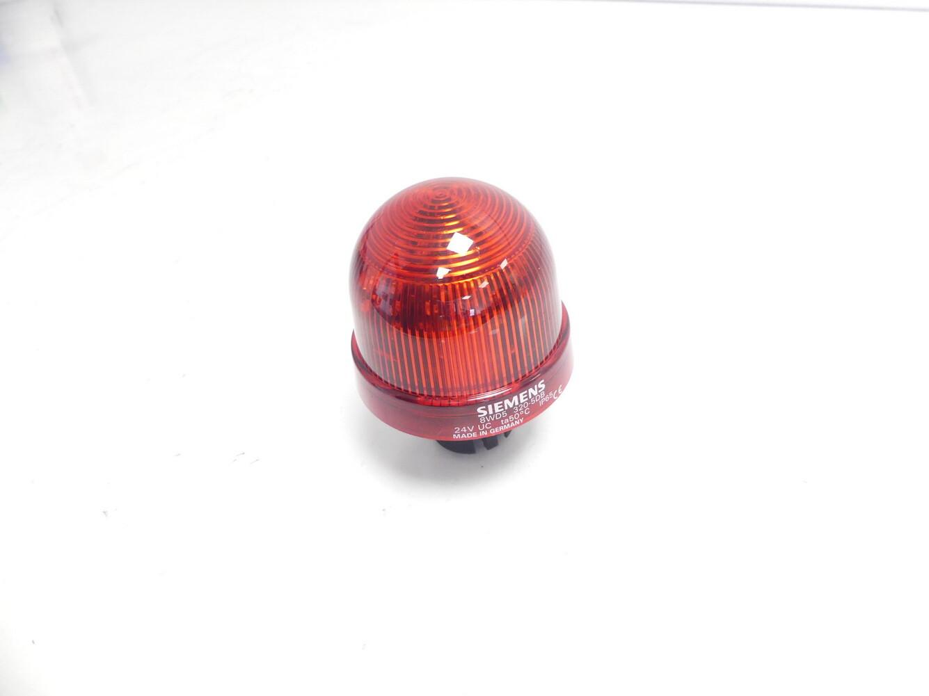 BUILT-IN LUMINAIRE, FLASHING, 24VDC, RED