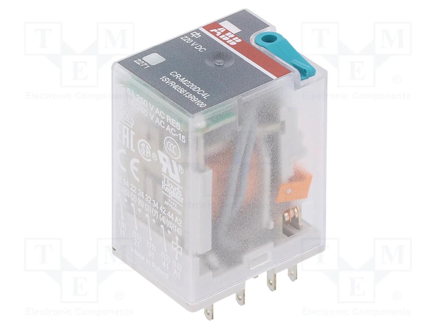 CR-M220DC4L PLUGGABLE RELAY