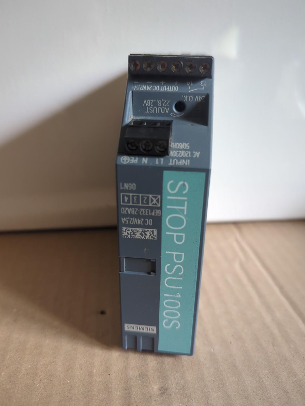 SITOP PSU100S 24 V/2.5 A