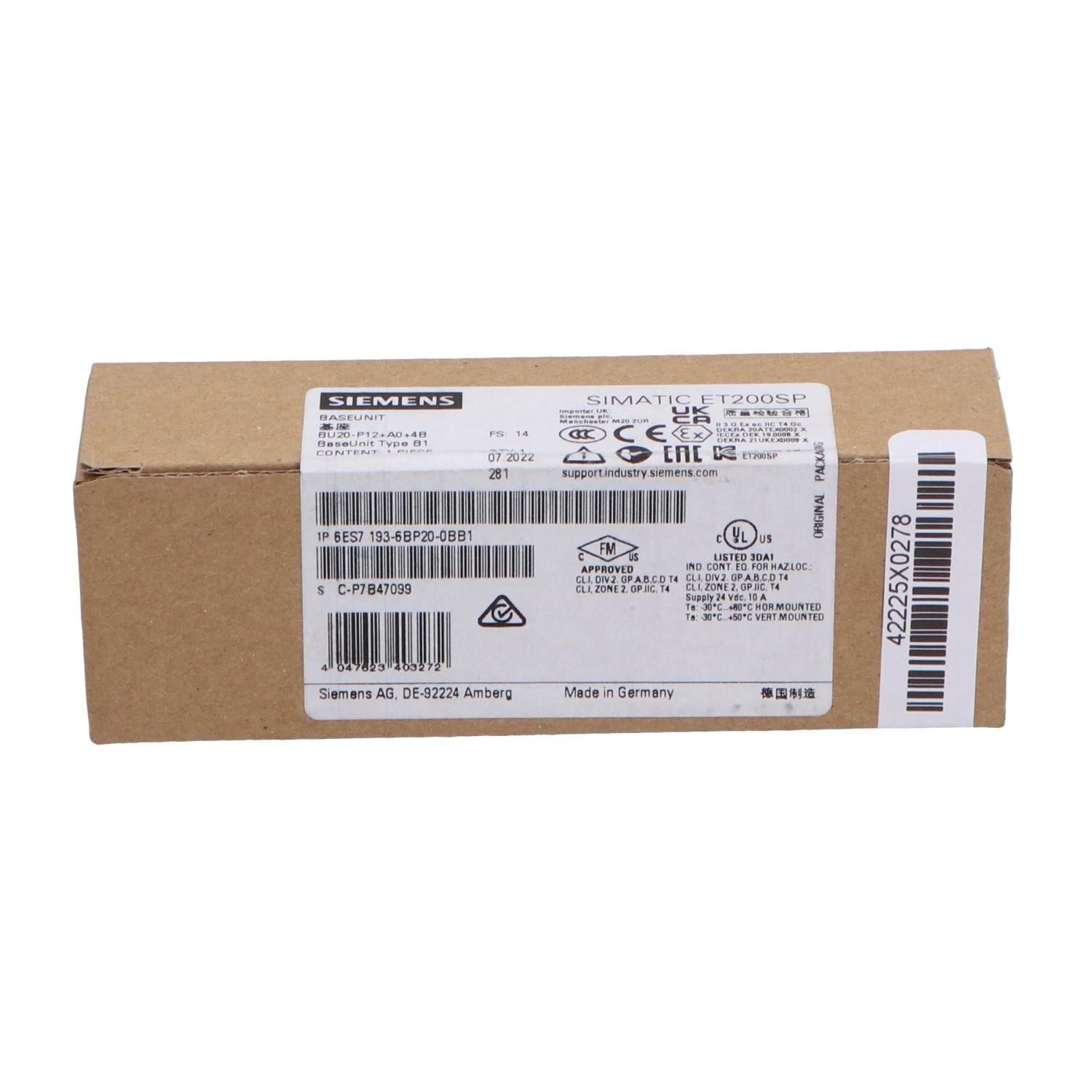 BASEUNIT TYPE B1, BU20-P12+A0+4B