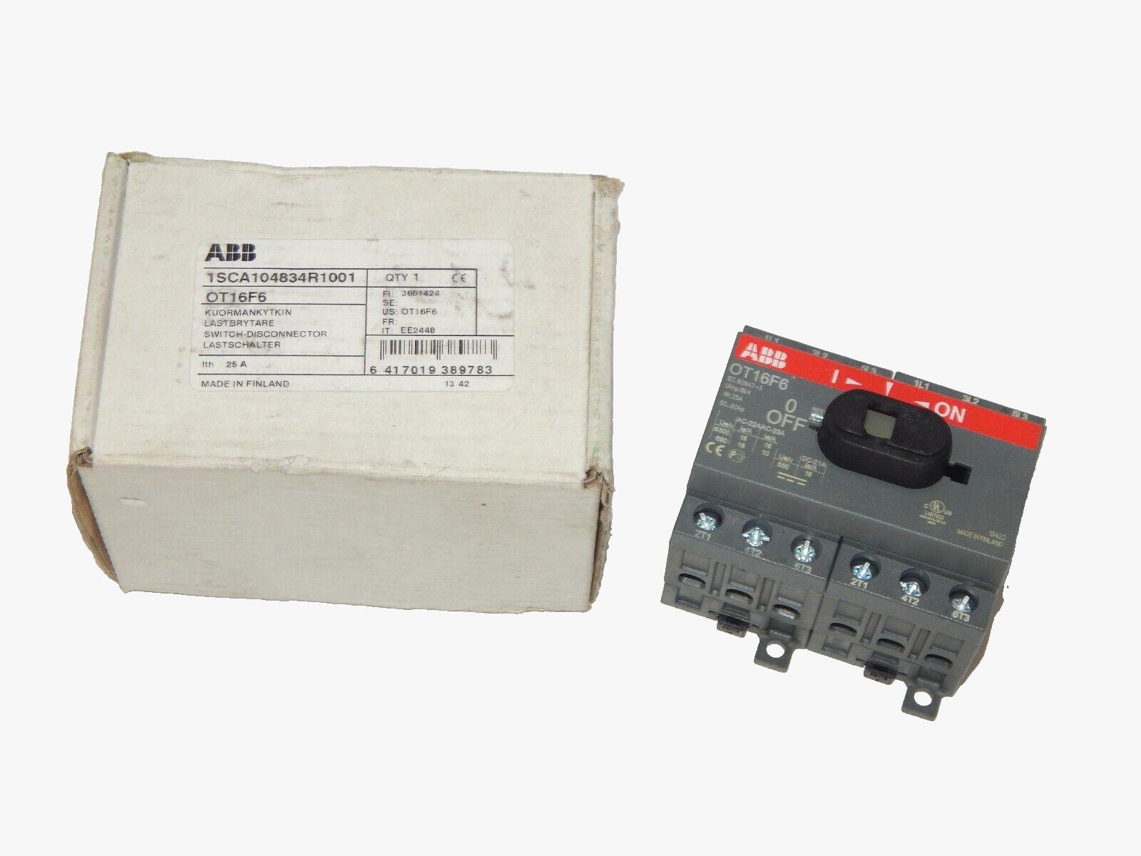 OT16F6 SWITCH-DISCONNECTOR