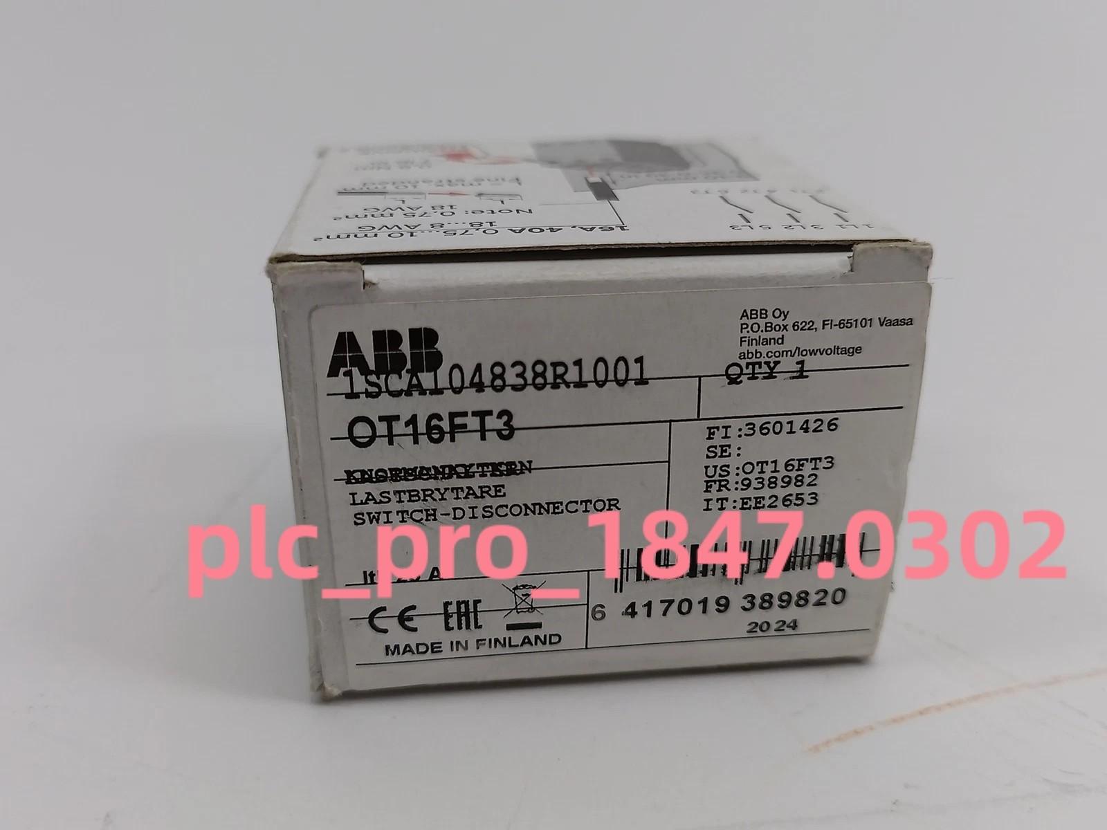 OT16FT3 SWITCH-DISCONNECTOR