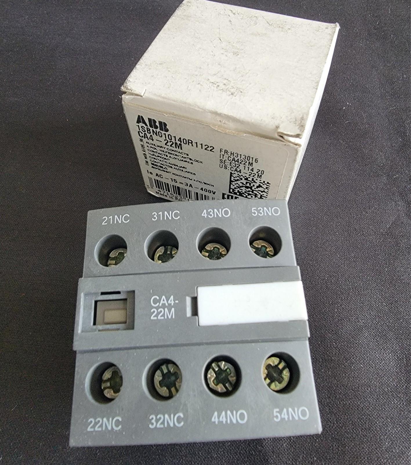 FRNT MNT AUX, 2NO/2NC, AF09-AF16