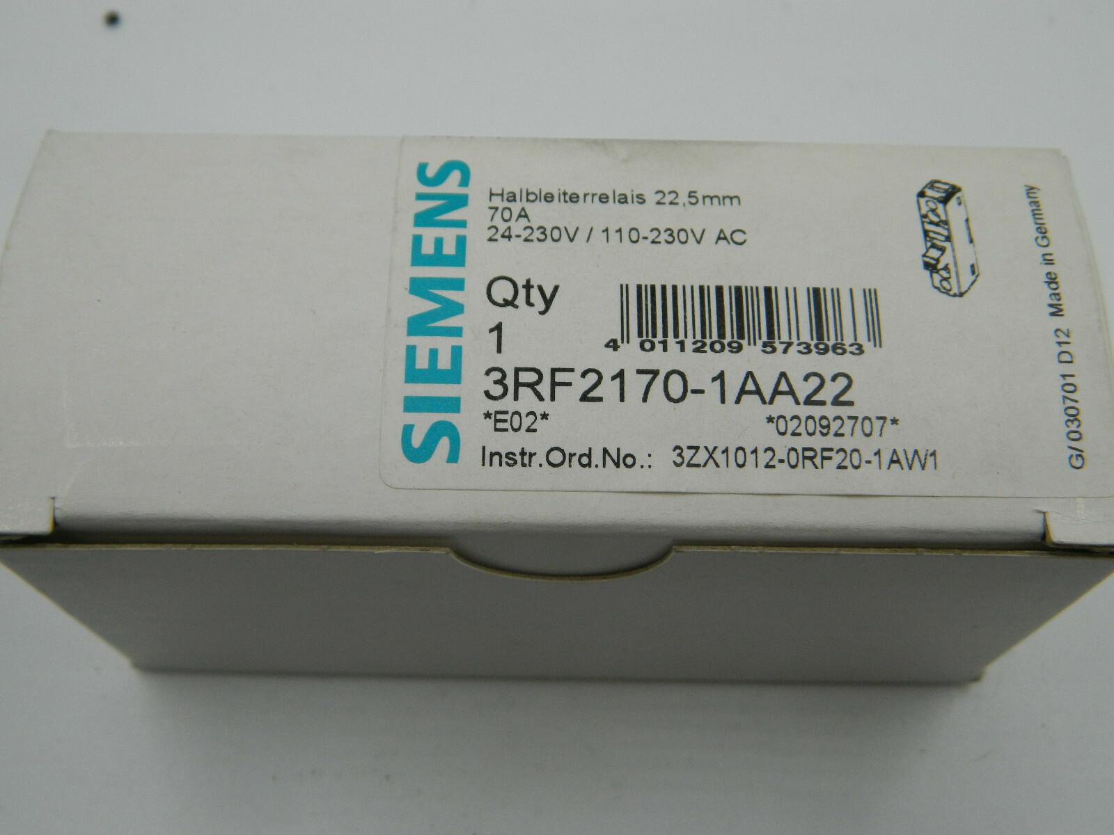 SS RELAY, 22.5MM, 70A, 230V, 230VAC, RING ZP