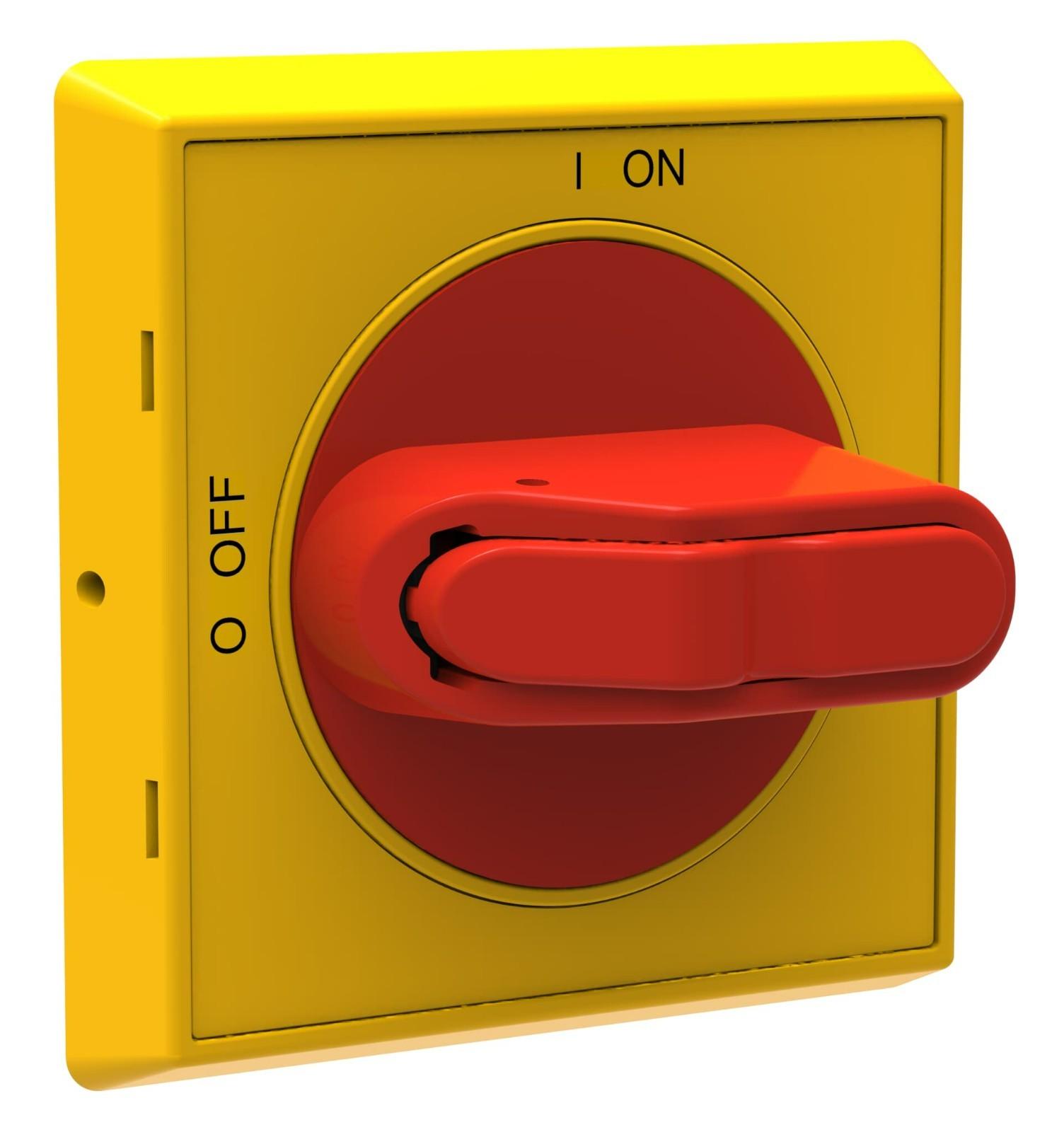 SEL HDL RED/YEL DR MNT W/SCREW