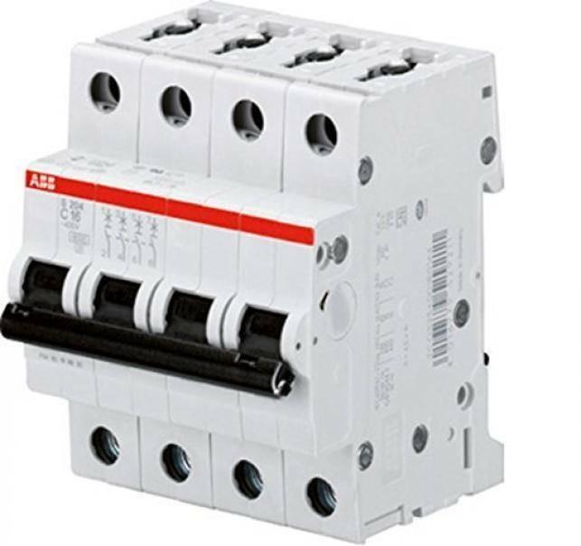 S204-C20 Miniature Circuit Breaker - 4P - C - 20 A