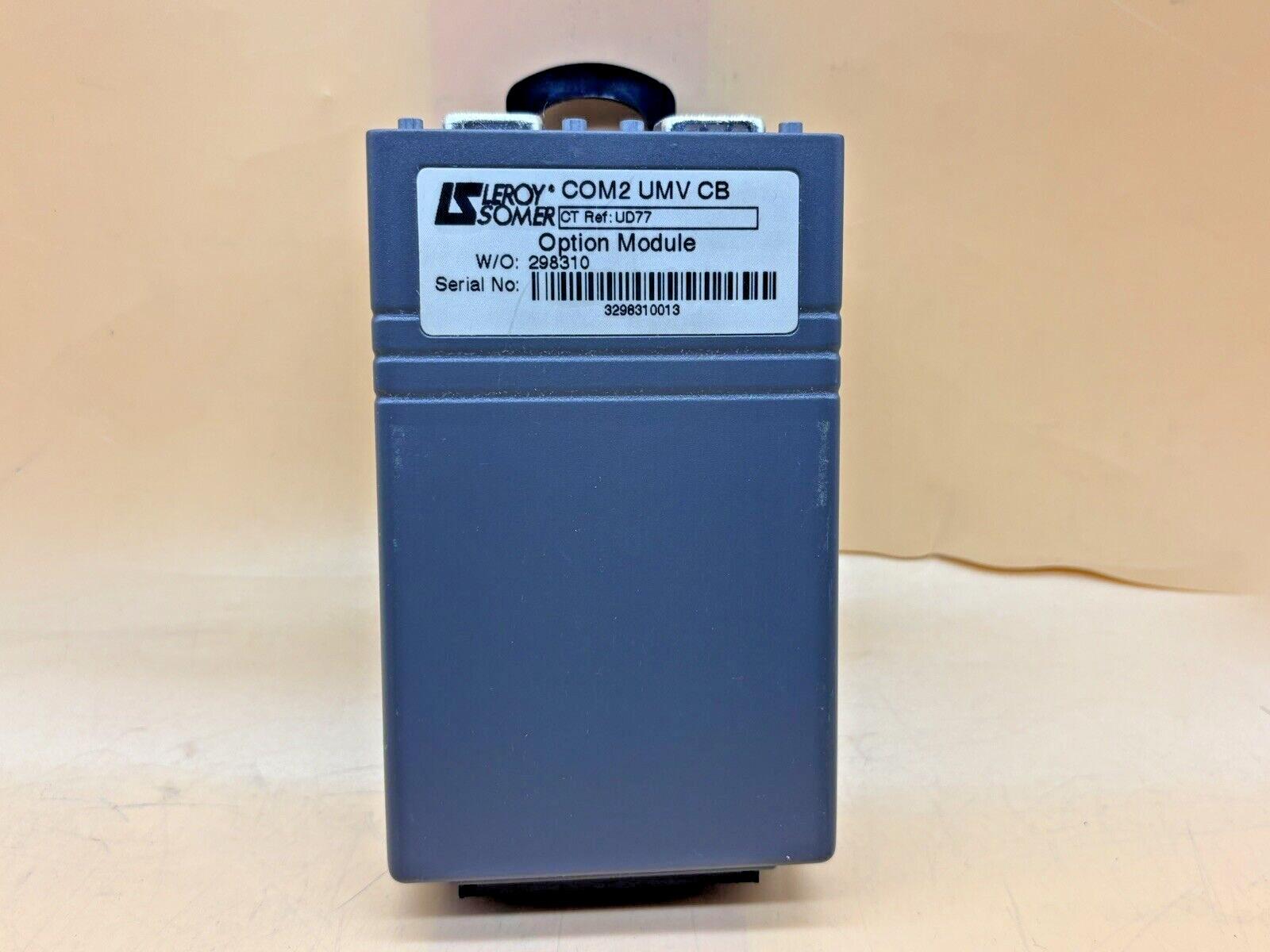 UD77 LEROY SOMER UD77 UNI DRIVE, OPTION MODULE COM2 UMV CB