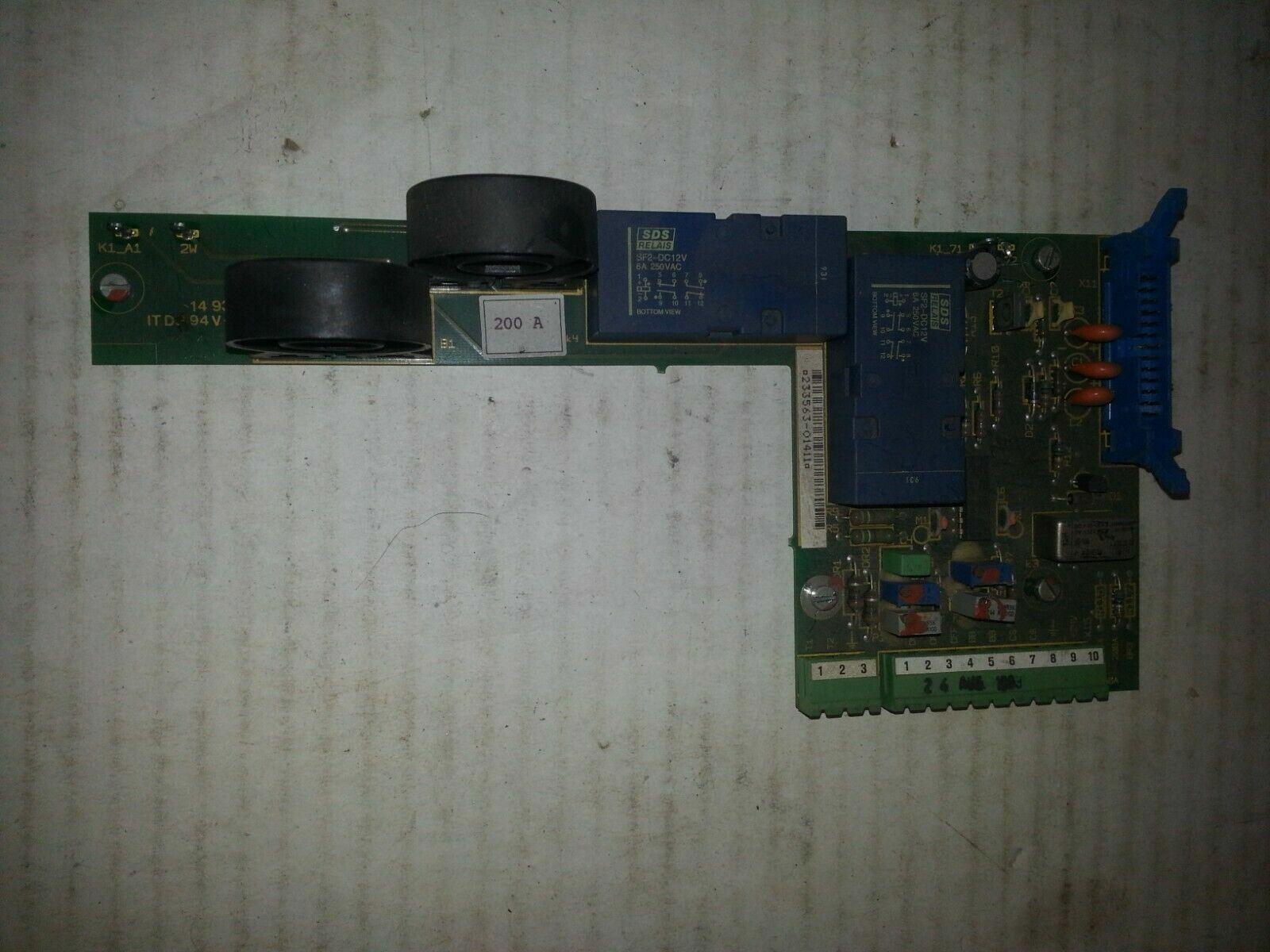 109-0700-3A06-04 SM13 Current Sensor 200A Circuit Board Rexroth CNC