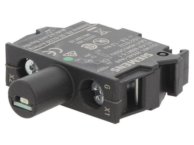 LED MODULE, GRN, 24V UC, SCREW TERMINAL